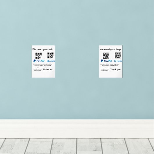 Donation Collection conseil pot ajouter votre q r (Parquet)