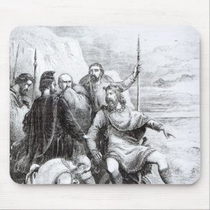 Donau die de slagader van zijn cursussen verbetert muismat