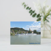 Donau, Oostenrijk Riviercruise Briefkaart (Staand voorkant)