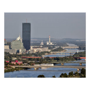 Donaucity, Wenen Oostenrijk Perfect Poster