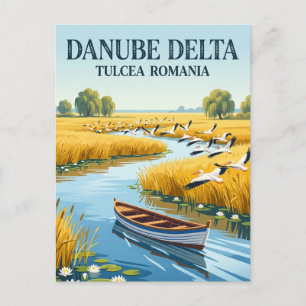 Donaudelta Roemenië Briefkaart