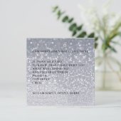 Donc Glittery Modern Je regrette Carte d'excuses (Debout devant)