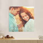 Donc In Love Photo personnalisée Toile enveloppée<br><div class="desc">Préservez les précieux moments avec une décoration murale personnalisée. Ça fait un grand cadeau !</div>