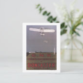 Doncaster, Engeland - First Aviation Races Briefkaart (Staand voorkant)