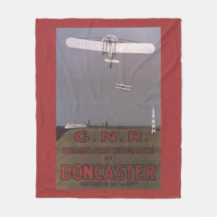 Doncaster, Engeland - First Aviation Races Fleece Deken