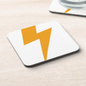 Donder Energie Geel Print Onderzetter (Linkerzijde)