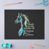 Donder is het geluid van hoofden in de hemel tissuepapier (Craft)