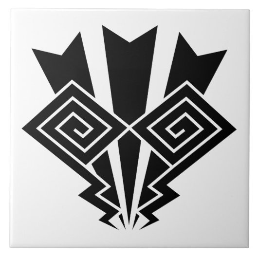 Donderbliksem Tegeltje (Voorkant)