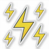 Donderbout Cut Vinyl Stickers (Voorkant)