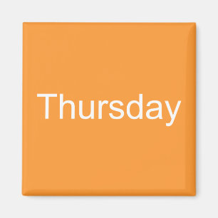 Donderdag Magnet Magneet