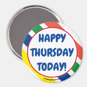 DONDERDAG VANDAAG! Magneet (Voorkant / Achterkant)