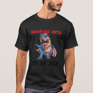 Donderend de 4e Juli Viering in T-shirt