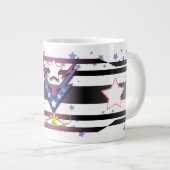 Donderende sterren extra grote beker (Voorkant rechts)