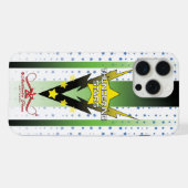 Donderende sterren iPhone hoesje (Achterkant horizontaal)