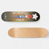 Donderende sterren skateboard (Horizontaal)