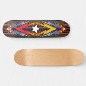 Donderende sterren skateboard (Horizontaal)