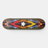 Donderende sterren skateboard (Horizontaal)