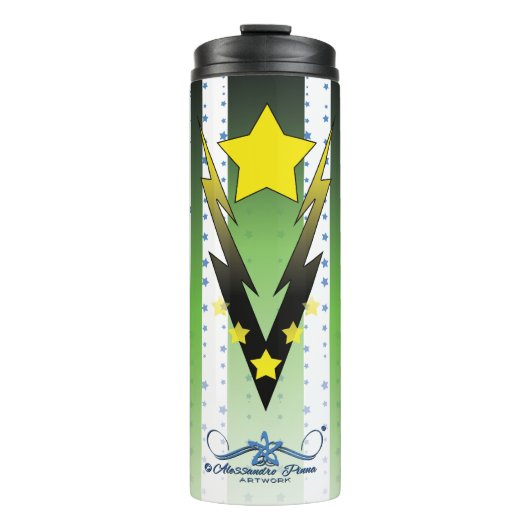 Donderende sterren thermosbeker (Voorkant)