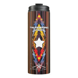 Donderende sterren thermosbeker