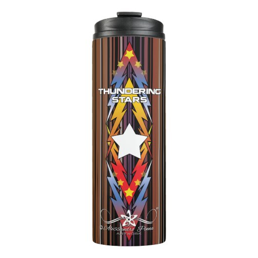 Donderende sterren thermosbeker (Voorkant)