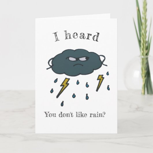 donderwolk kaart (Voorkant)