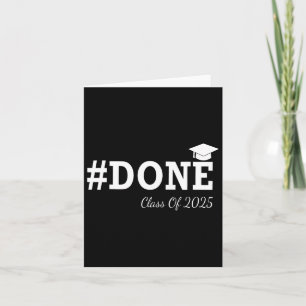 #done CL van 2025 Afstuderen voor haar Hem Afstude Kaart