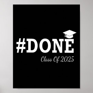 #done CL van 2025 Afstuderen voor haar Hem Afstude Poster