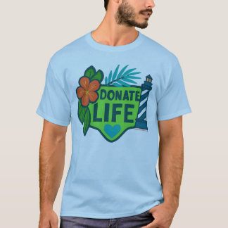 Doneer Leven NC Tropisch T T-shirt