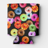 Doneert naadloos patroon + uw achtergrond. en idee blikjeskoeler (Voorkant)