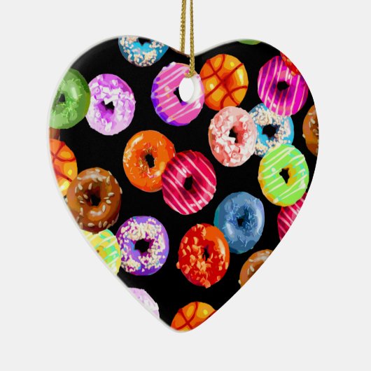 Doneert naadloos patroon + uw achtergrond. en idee keramisch ornament (Rechts)