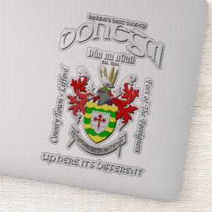 Donegal België - Crest Vertaling Betekenis & Meer Sticker