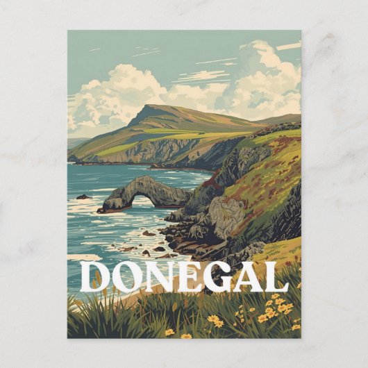 Donegal Briefkaart (Voorkant)