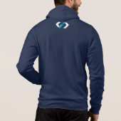 doneren:code Mannen Hoodie (Achterkant)