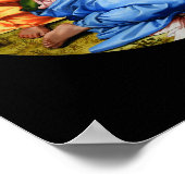 Doni Tondo, Doni Madona, Michelangelo, 1507 Poster (Hoek)