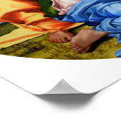 Doni Tondo par Michelangelo - Poster (Coin)