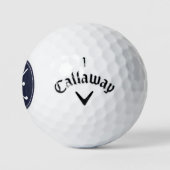 Donk Blue Golf Clubs Monogram Golfballen (Logo)