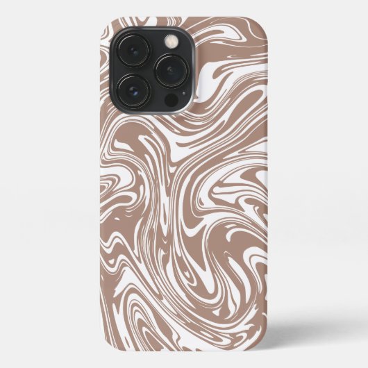 Donk Brown Marble iPhone Hoesje (Achterkant)