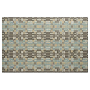 Donk Brown Taupe Beige Seafoam Green Ethnic Kijk u Stof