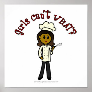 Donk Chef Girl Poster