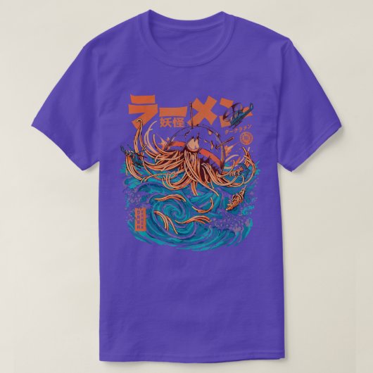 Donk Great Ramen off Kanagawa Ramen Monster Japane T-shirt (Design voorkant)