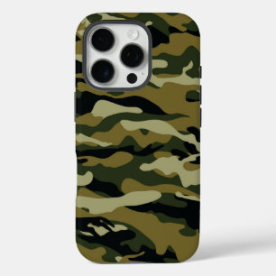 Donk Green Camo iPhone 16 Pro Hoesje