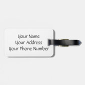 Donk Hibiscus Bagagelabel (Achterkant horizontaal)