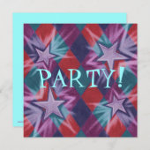 Donk Jester partijuitnodiging Kaart (Voorkant / Achterkant)