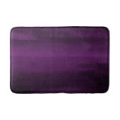 Donk Moody Paarse Plum Modern Waterverf Chic Badmat (Voorkant)