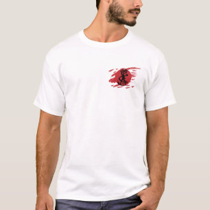 Donk Ninja Shadow Sword Fantasy Silhouette T-shirt