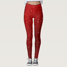 Donk Red Glittering Beauful Trendy Elegant