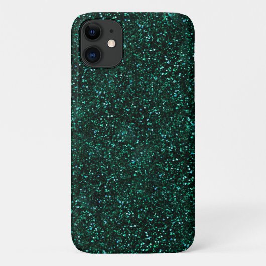 Donk Turquoise Blue Green Glitter Case-Mate iPhone Case (Achterkant)