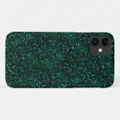 Donk Turquoise Blue Green Glitter Case-Mate iPhone Case (Achterkant (horizontaal))