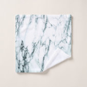 Donk Turquoise Vein Marble Kijk Bad Handdoek (Wasdoekje)