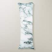 Donk Turquoise Vein Marble Kijk Lichaamskussen (Voorkant Verticaal)